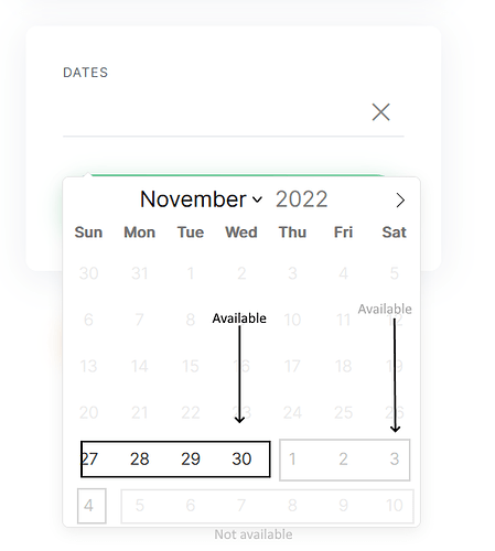 Calendar hp