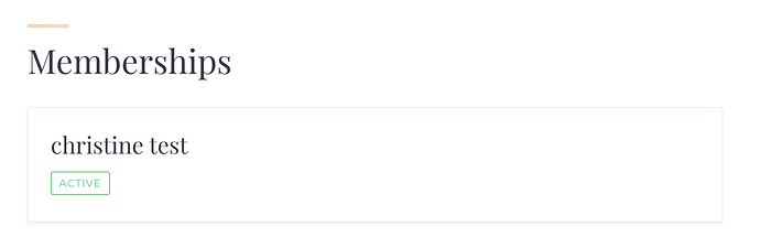 This is what it looks like on Christine's side