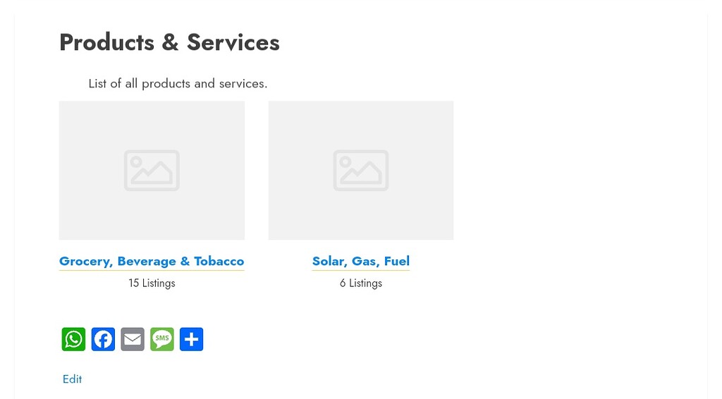 Listing Categories block: displays only a few categories - HivePress ...