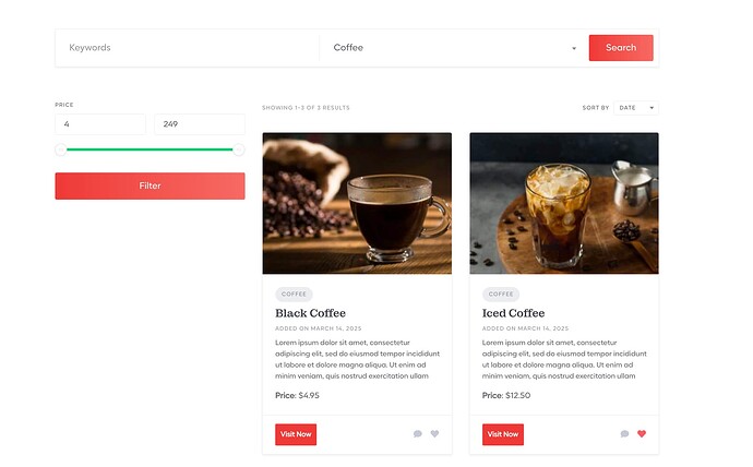 Coffee Category
