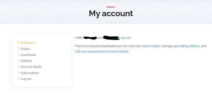 My Account