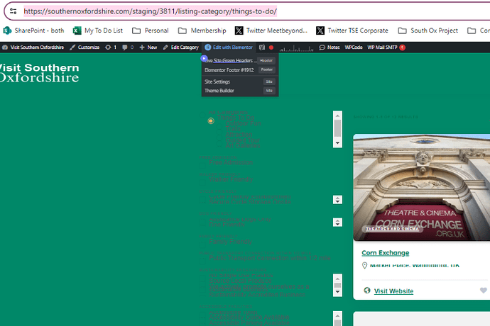 screen shot