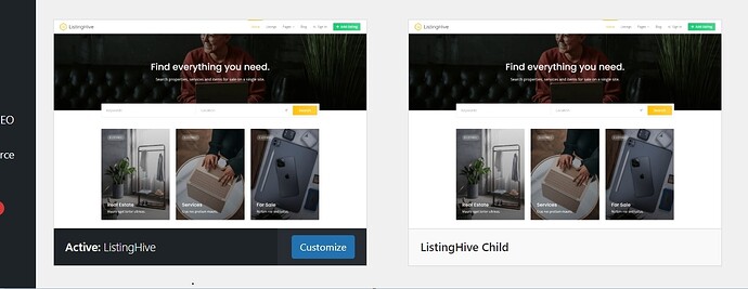 child theme