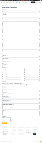 Expert-Service-Listing-Form