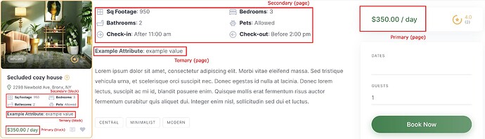 primary, secondary, ternary blocks