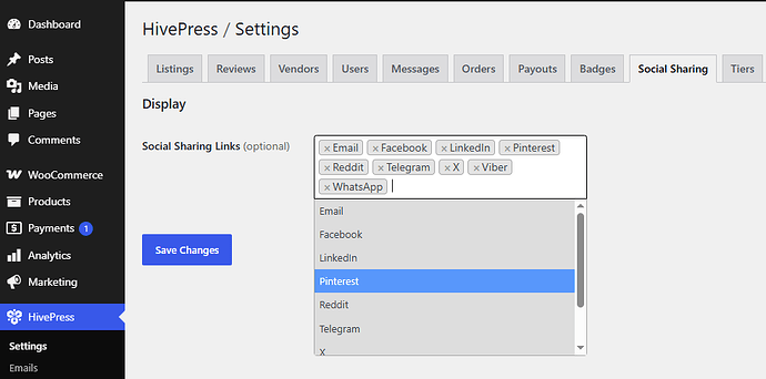 5. SC Settings