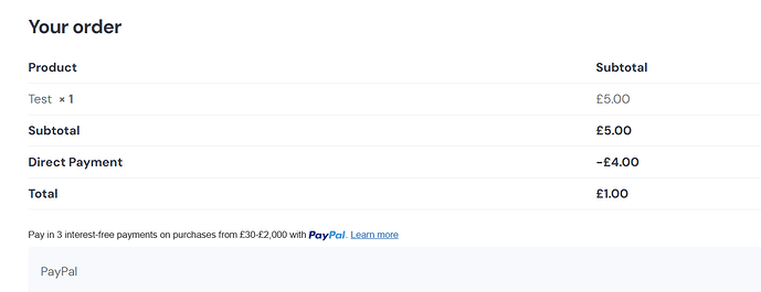 test payment 2